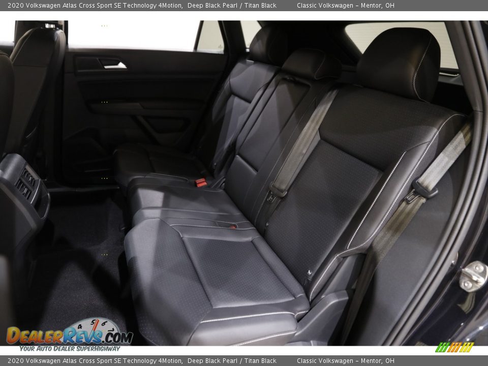 Rear Seat of 2020 Volkswagen Atlas Cross Sport SE Technology 4Motion Photo #15