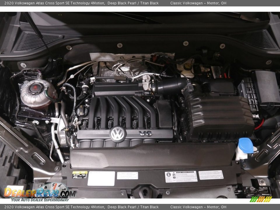 2020 Volkswagen Atlas Cross Sport SE Technology 4Motion 3.6 Liter FSI DOHC 24-Valve VVT VR6 Engine Photo #17