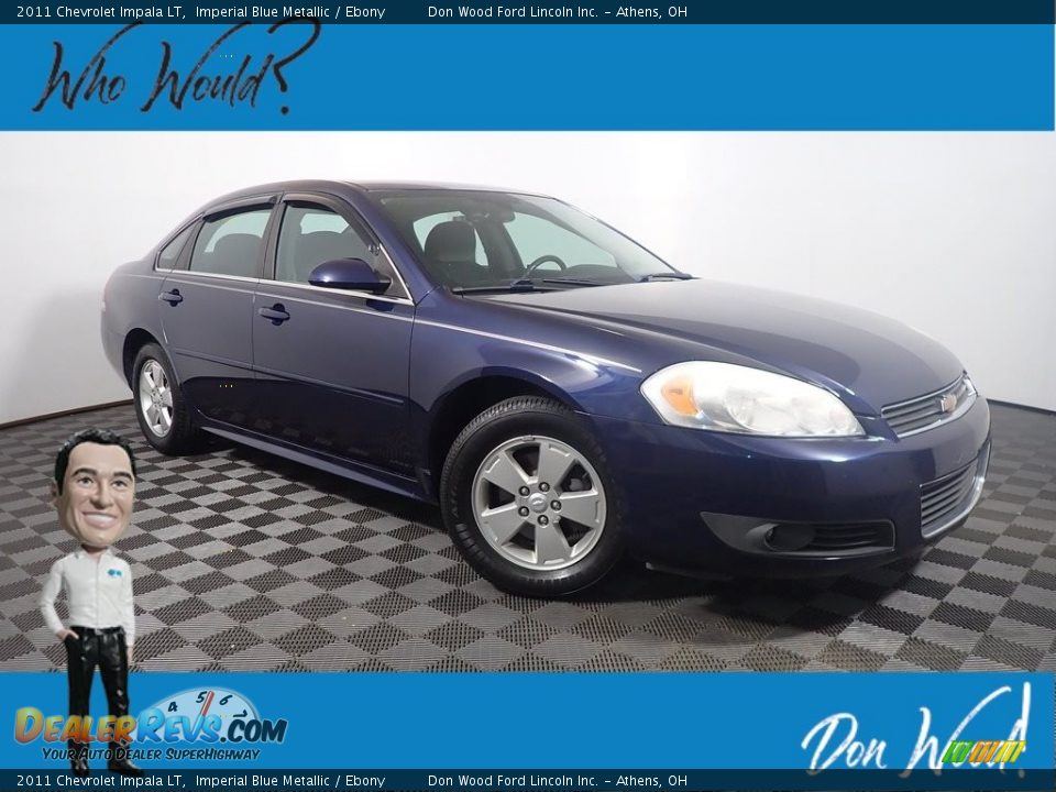 2011 Chevrolet Impala LT Imperial Blue Metallic / Ebony Photo #1