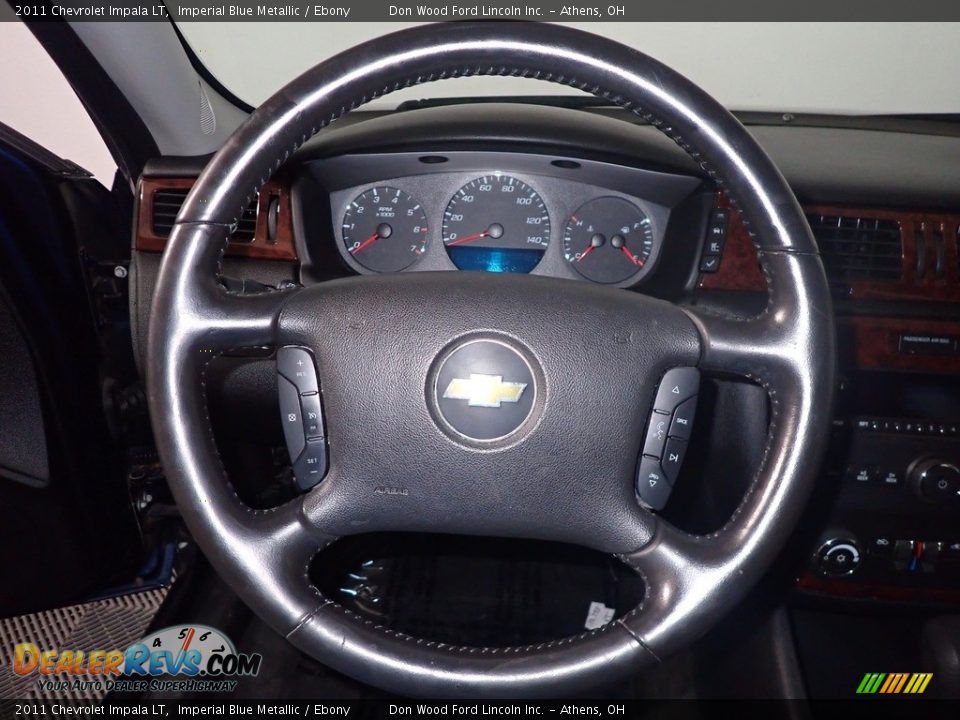 2011 Chevrolet Impala LT Imperial Blue Metallic / Ebony Photo #24