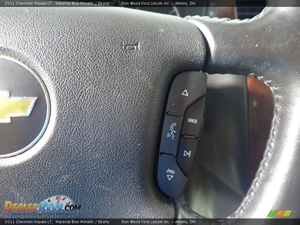 2011 Chevrolet Impala LT Imperial Blue Metallic / Ebony Photo #27
