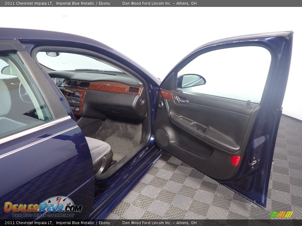 2011 Chevrolet Impala LT Imperial Blue Metallic / Ebony Photo #35