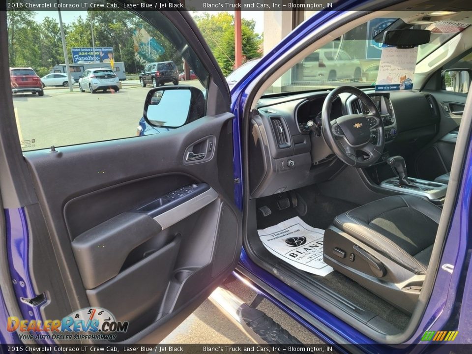 2016 Chevrolet Colorado LT Crew Cab Laser Blue / Jet Black Photo #3
