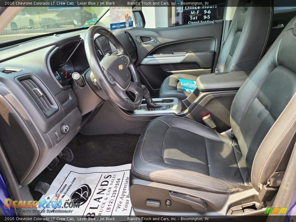 2016 Chevrolet Colorado LT Crew Cab Laser Blue / Jet Black Photo #6