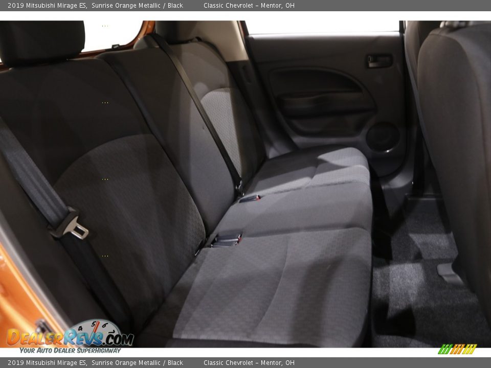 Rear Seat of 2019 Mitsubishi Mirage ES Photo #14