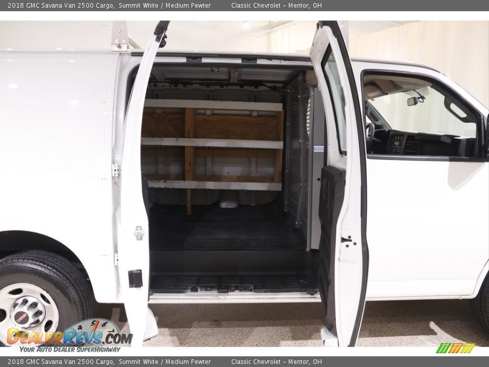 2018 GMC Savana Van 2500 Cargo Summit White / Medium Pewter Photo #13