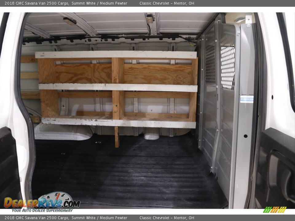 2018 GMC Savana Van 2500 Cargo Summit White / Medium Pewter Photo #14