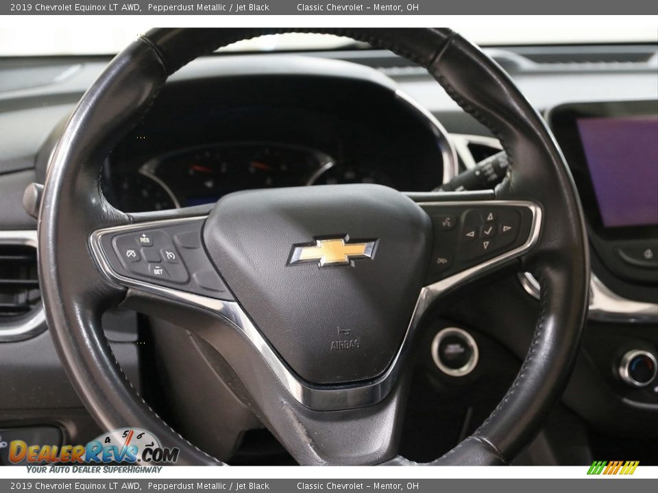 2019 Chevrolet Equinox LT AWD Pepperdust Metallic / Jet Black Photo #7