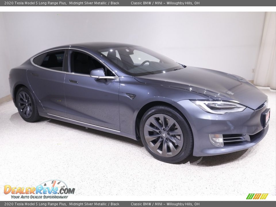 Front 3/4 View of 2020 Tesla Model S Long Range Plus Photo #1