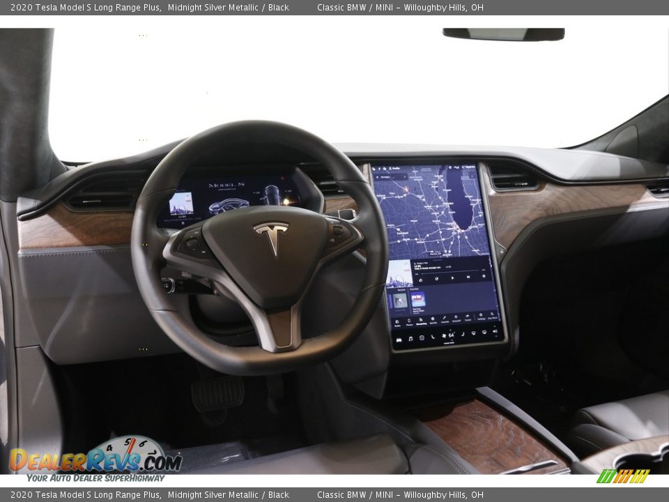 Dashboard of 2020 Tesla Model S Long Range Plus Photo #7