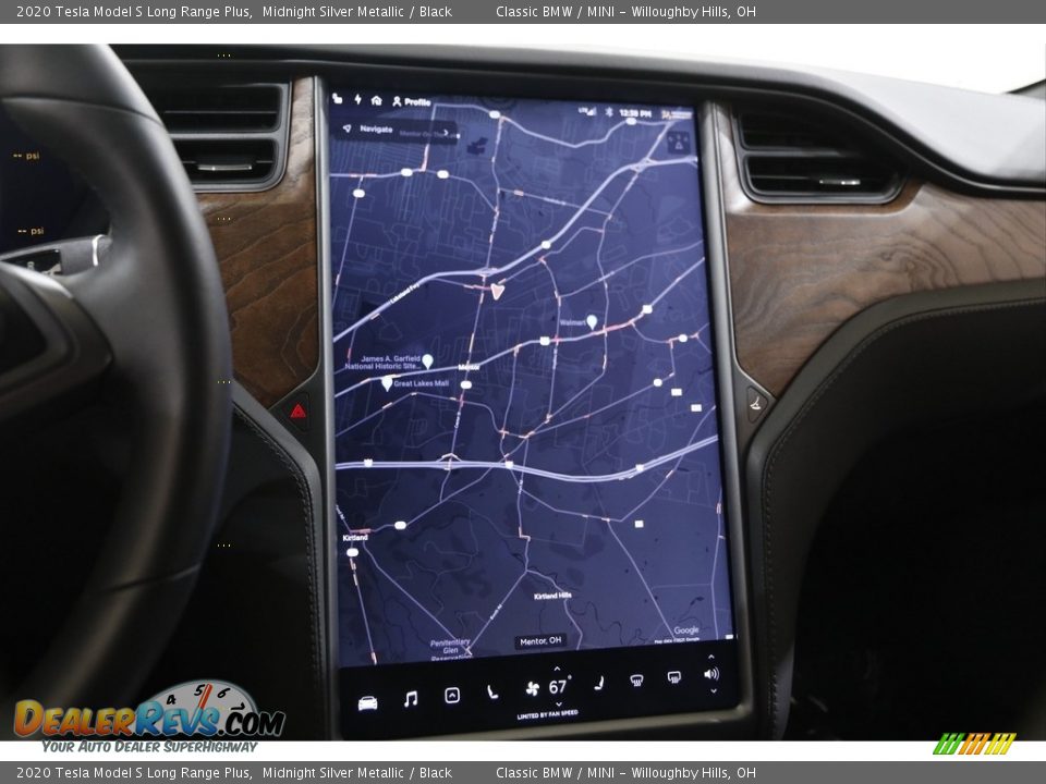 Navigation of 2020 Tesla Model S Long Range Plus Photo #10
