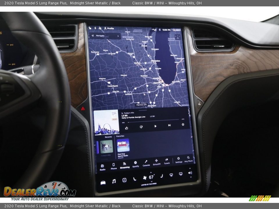 Navigation of 2020 Tesla Model S Long Range Plus Photo #11