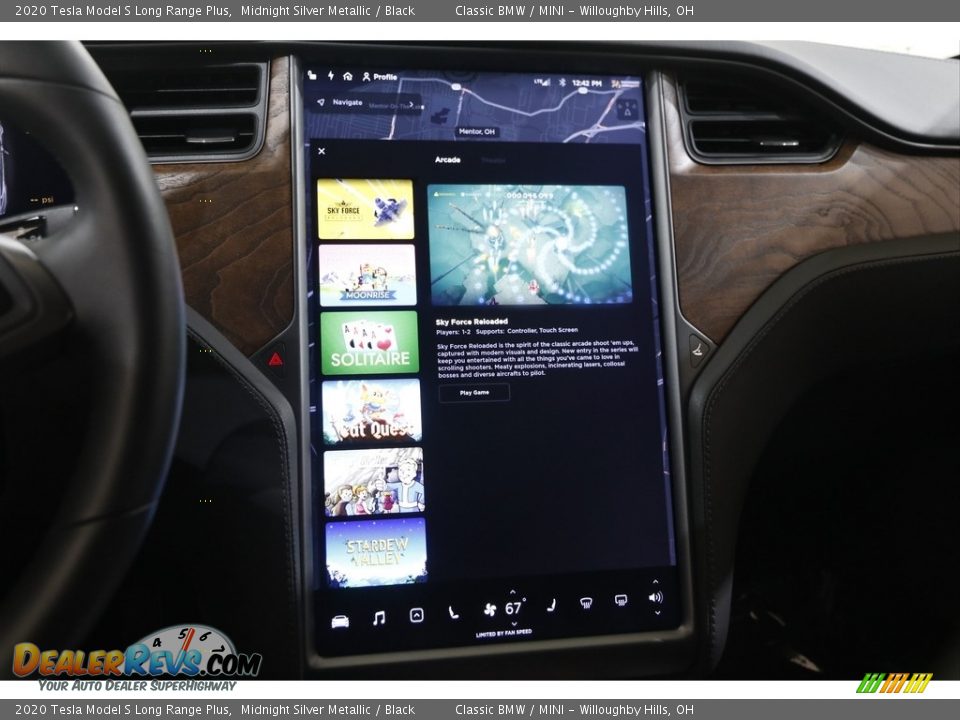 Audio System of 2020 Tesla Model S Long Range Plus Photo #15