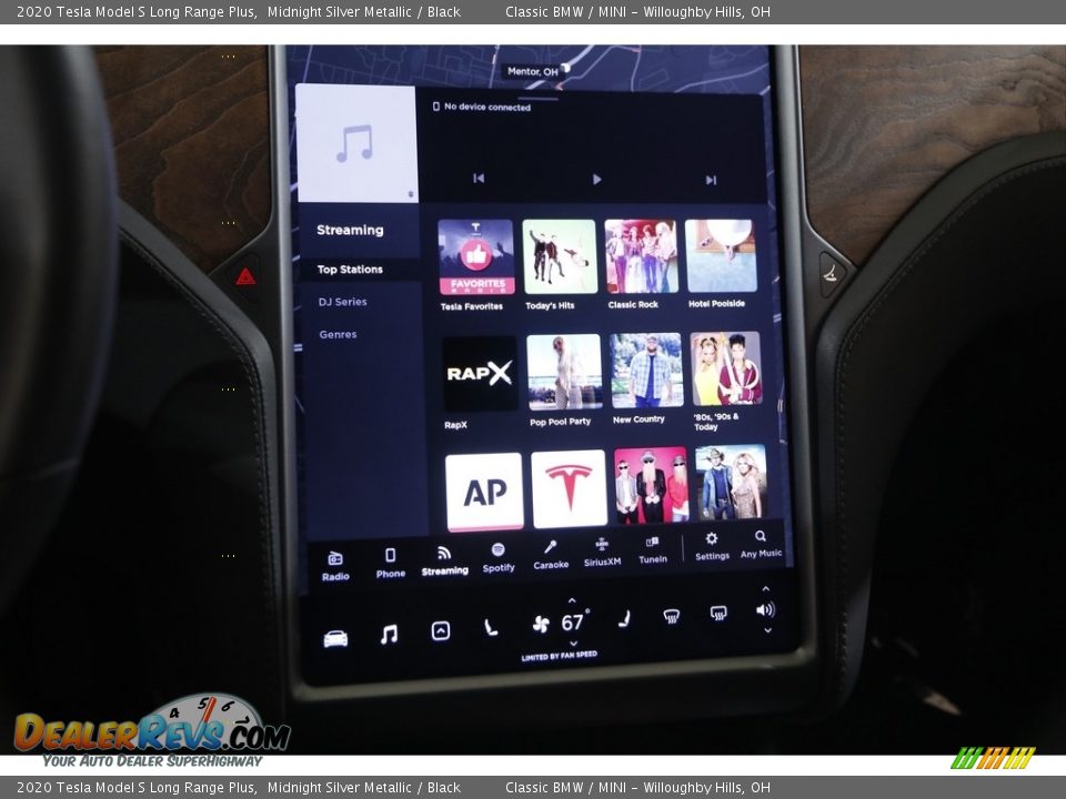 Audio System of 2020 Tesla Model S Long Range Plus Photo #18