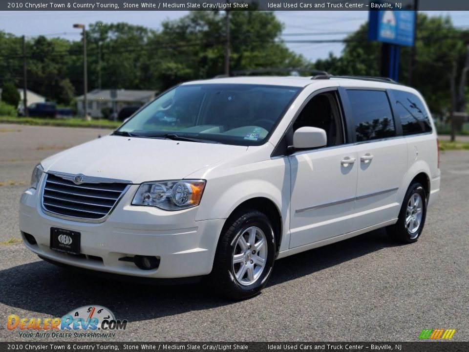 2010 Chrysler Town & Country Touring Stone White / Medium Slate Gray/Light Shale Photo #1