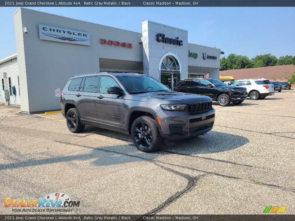 2021 Jeep Grand Cherokee L Altitude 4x4 Baltic Gray Metallic / Black Photo #1
