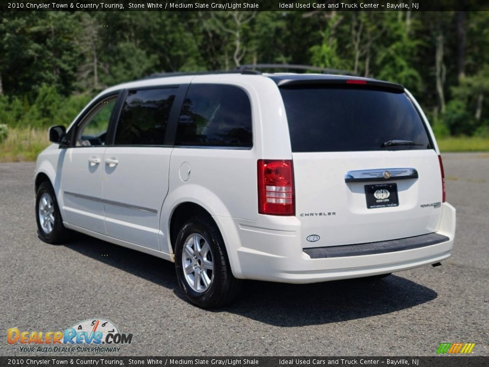 2010 Chrysler Town & Country Touring Stone White / Medium Slate Gray/Light Shale Photo #3