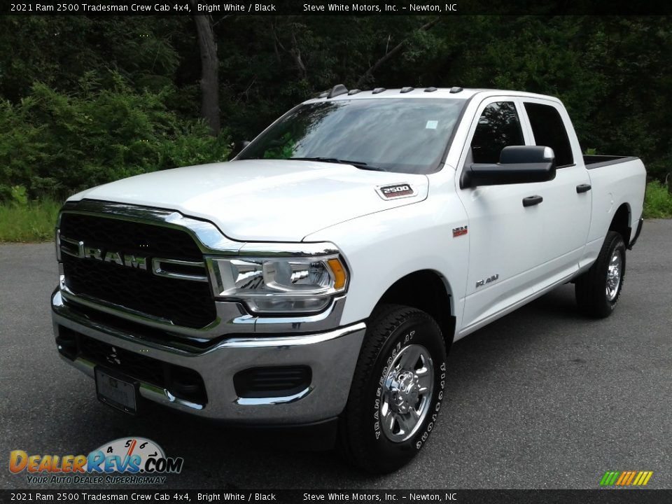 2021 Ram 2500 Tradesman Crew Cab 4x4 Bright White / Black Photo #3