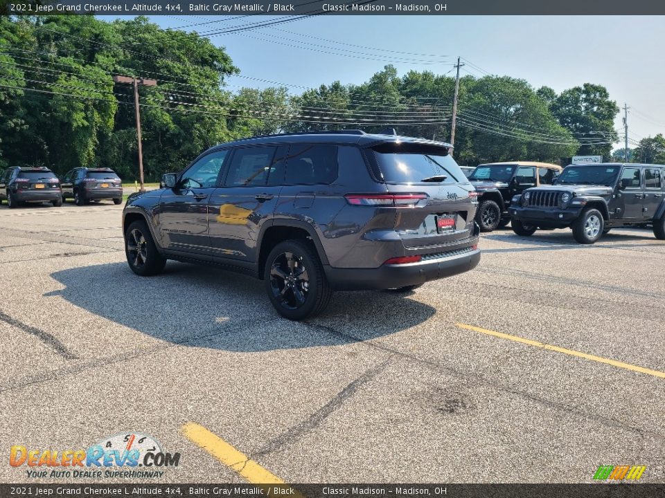 2021 Jeep Grand Cherokee L Altitude 4x4 Baltic Gray Metallic / Black Photo #4