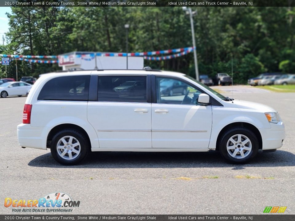 2010 Chrysler Town & Country Touring Stone White / Medium Slate Gray/Light Shale Photo #6