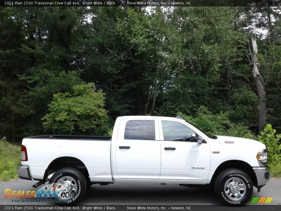 2021 Ram 2500 Tradesman Crew Cab 4x4 Bright White / Black Photo #11