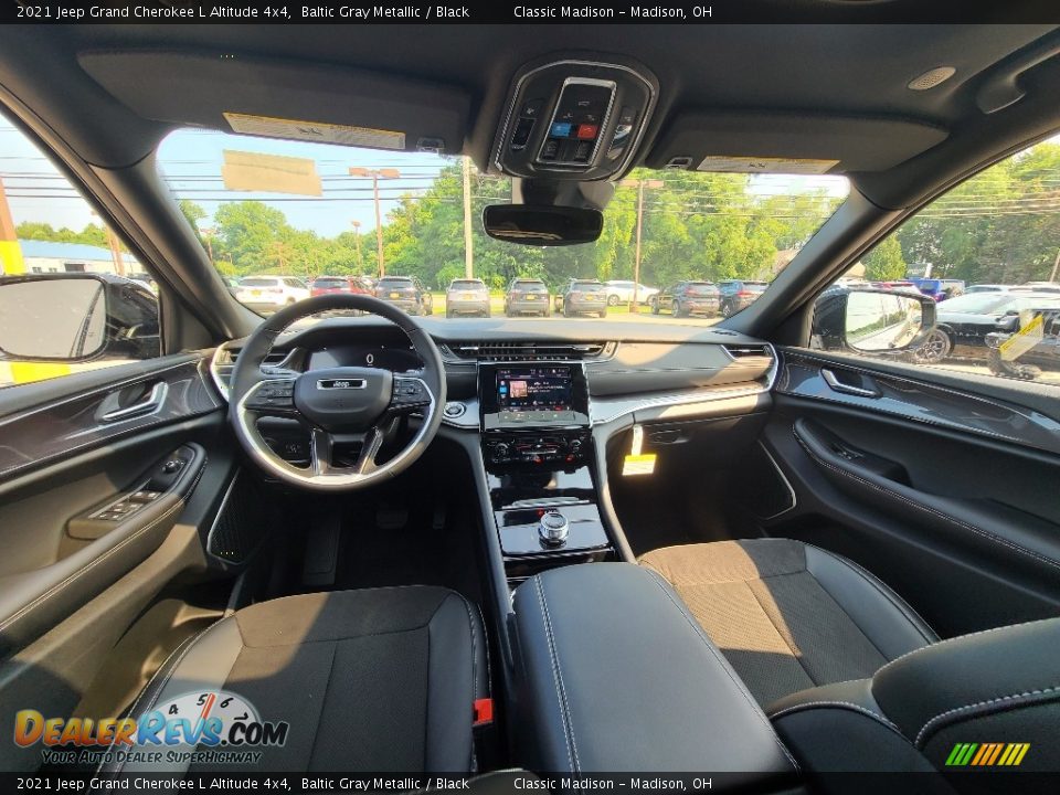 2021 Jeep Grand Cherokee L Altitude 4x4 Baltic Gray Metallic / Black Photo #11
