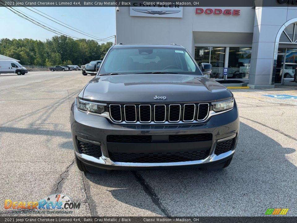 2021 Jeep Grand Cherokee L Limited 4x4 Baltic Gray Metallic / Black Photo #2