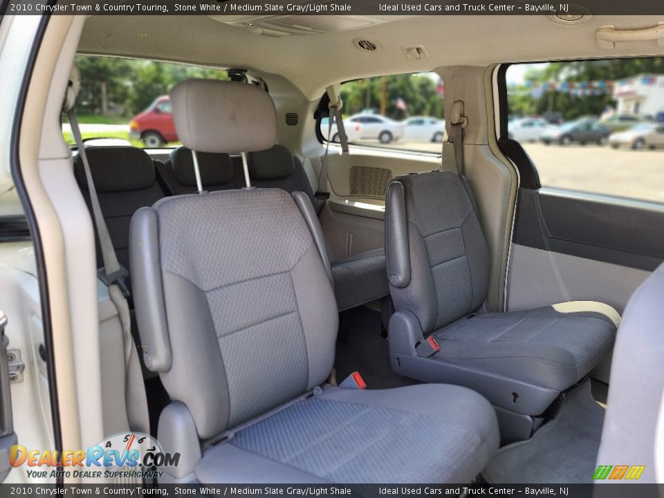 2010 Chrysler Town & Country Touring Stone White / Medium Slate Gray/Light Shale Photo #13