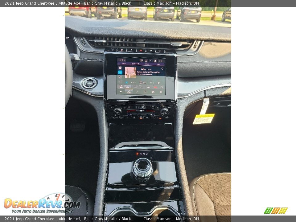 2021 Jeep Grand Cherokee L Altitude 4x4 Baltic Gray Metallic / Black Photo #13