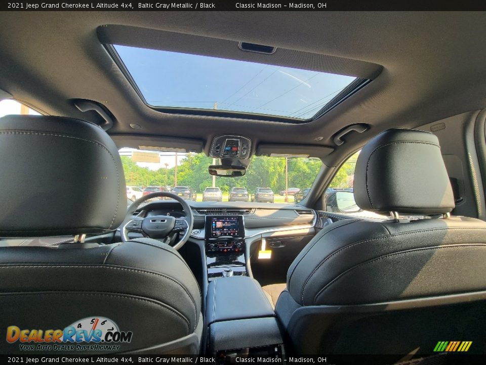 2021 Jeep Grand Cherokee L Altitude 4x4 Baltic Gray Metallic / Black Photo #14