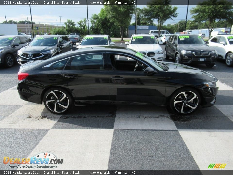 2021 Honda Accord Sport Crystal Black Pearl / Black Photo #3