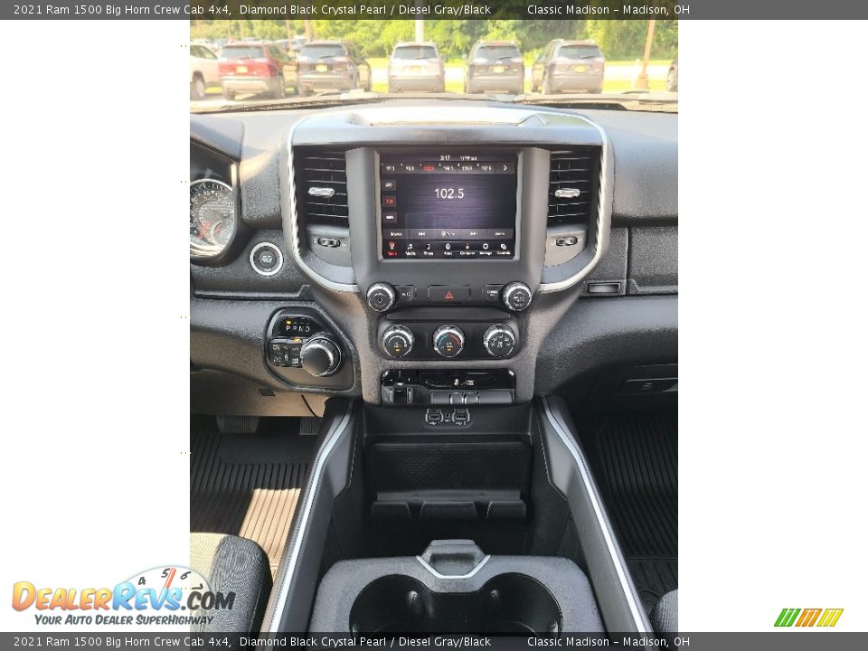 2021 Ram 1500 Big Horn Crew Cab 4x4 Diamond Black Crystal Pearl / Diesel Gray/Black Photo #11