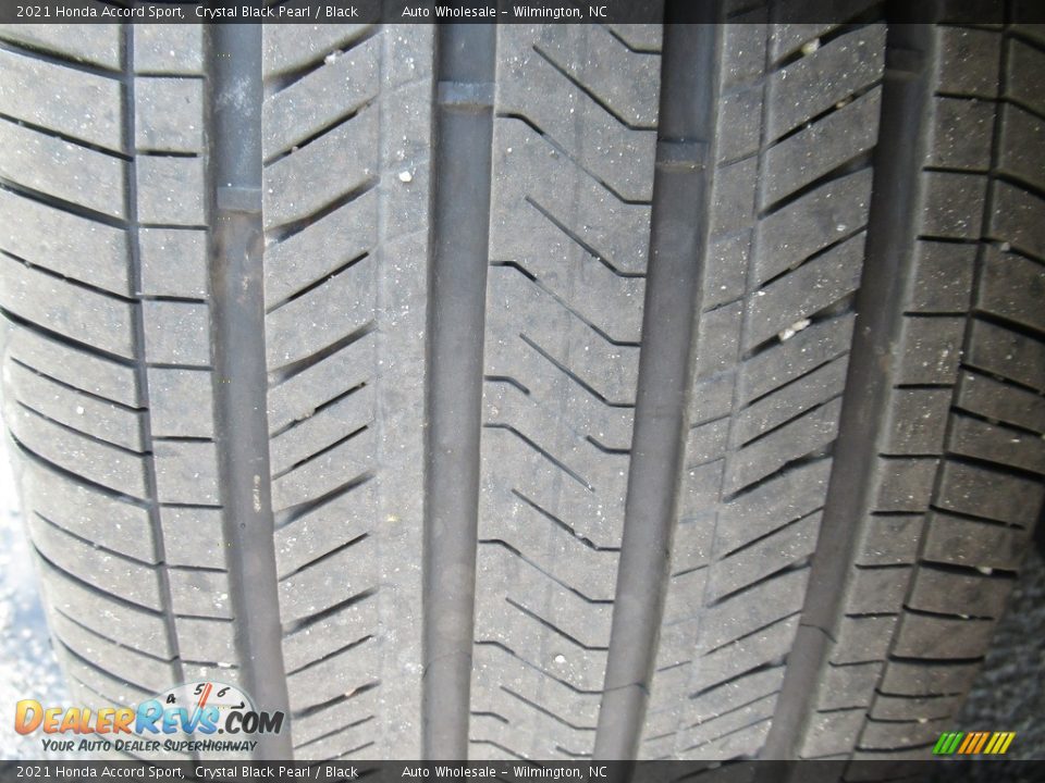 2021 Honda Accord Sport Crystal Black Pearl / Black Photo #10