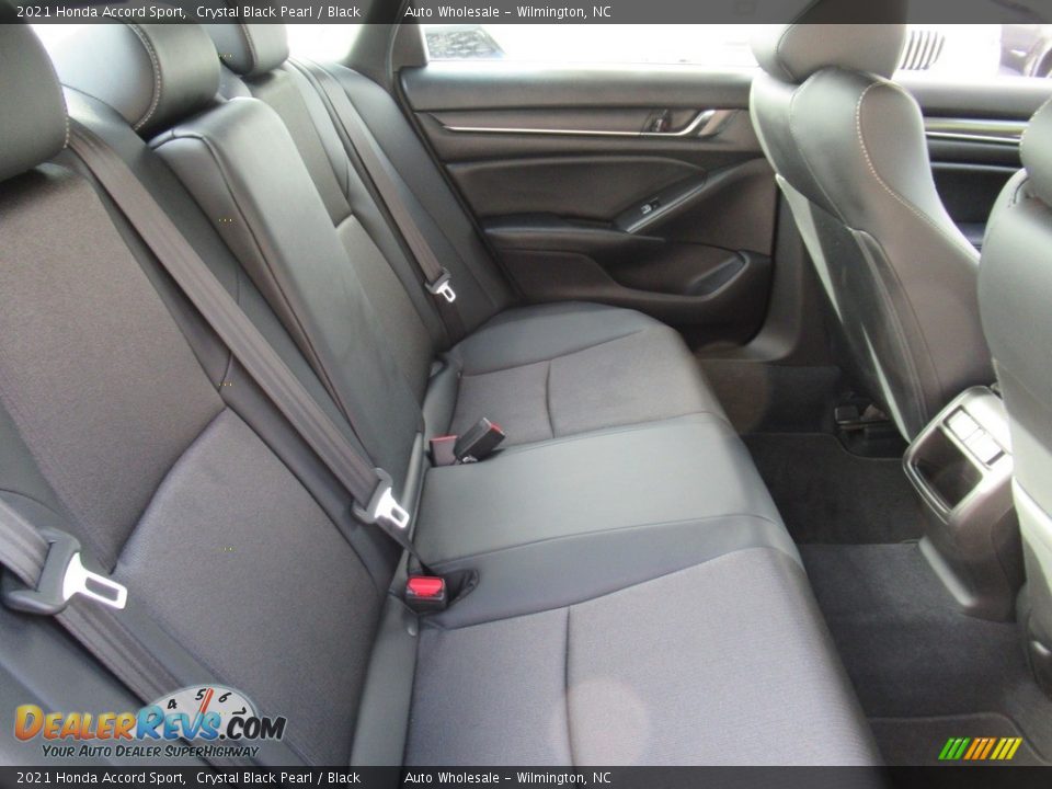2021 Honda Accord Sport Crystal Black Pearl / Black Photo #14