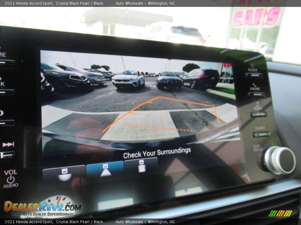 2021 Honda Accord Sport Crystal Black Pearl / Black Photo #18