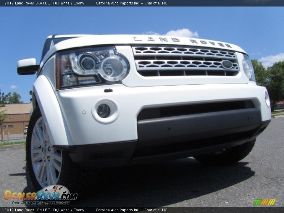 2012 Land Rover LR4 HSE Fuji White / Ebony Photo #2