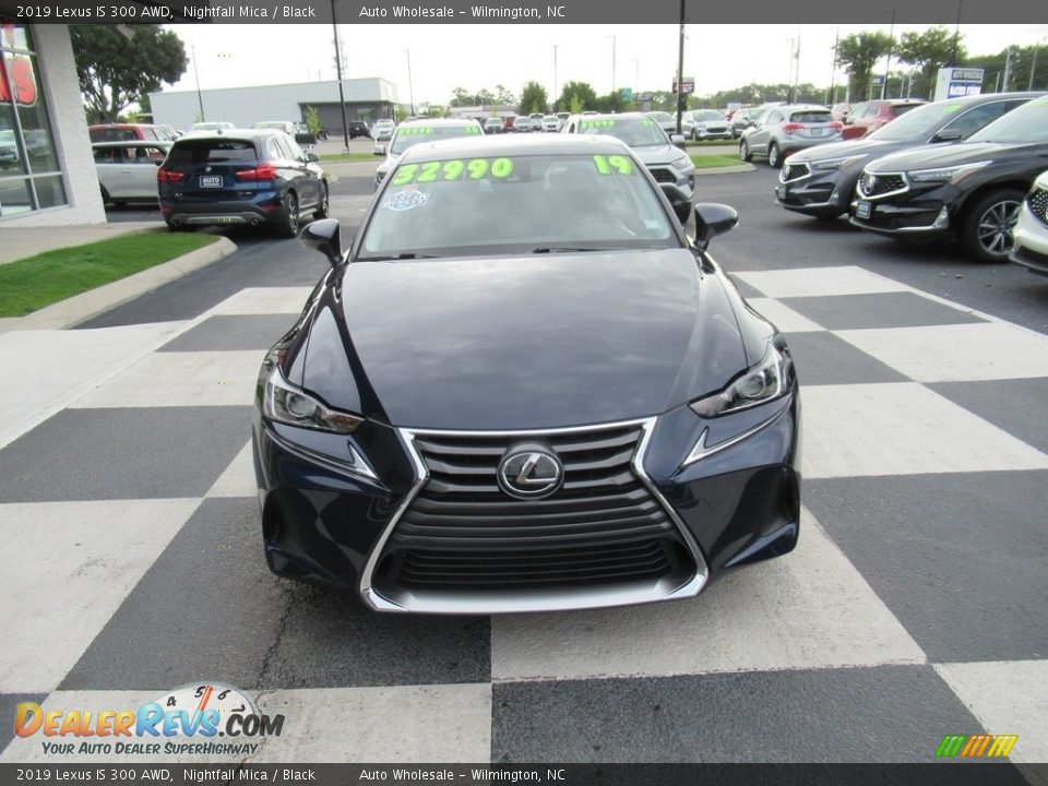 2019 Lexus IS 300 AWD Nightfall Mica / Black Photo #2