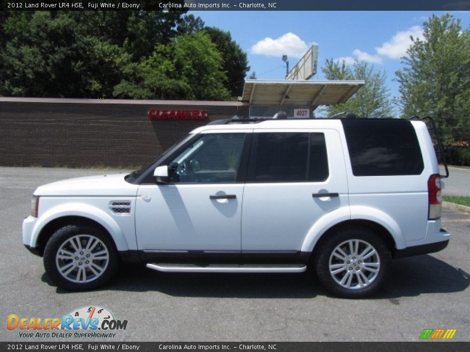 2012 Land Rover LR4 HSE Fuji White / Ebony Photo #7