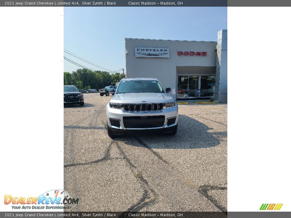 2021 Jeep Grand Cherokee L Limited 4x4 Silver Zynith / Black Photo #2