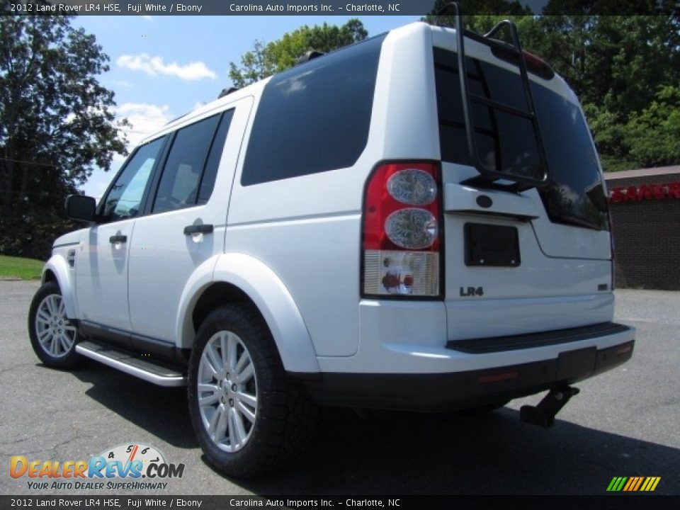 2012 Land Rover LR4 HSE Fuji White / Ebony Photo #8