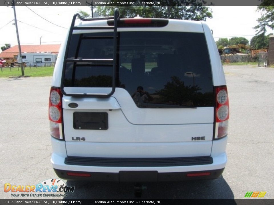 2012 Land Rover LR4 HSE Fuji White / Ebony Photo #9