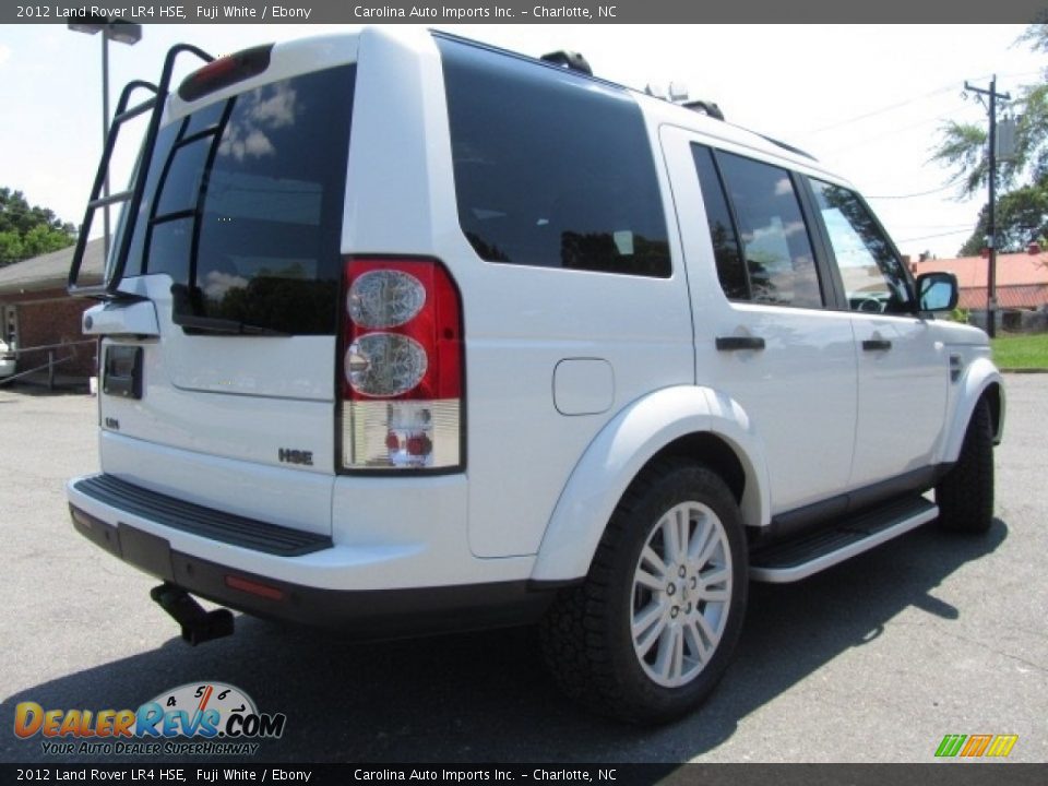 2012 Land Rover LR4 HSE Fuji White / Ebony Photo #10
