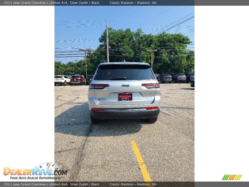 2021 Jeep Grand Cherokee L Limited 4x4 Silver Zynith / Black Photo #5