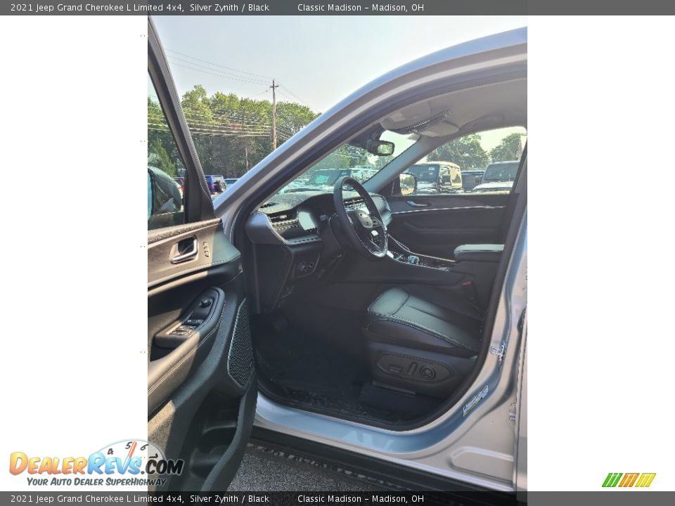 2021 Jeep Grand Cherokee L Limited 4x4 Silver Zynith / Black Photo #9