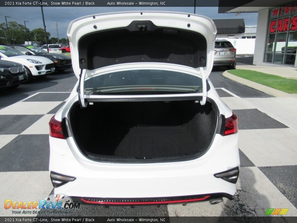 2021 Kia Forte GT-Line Snow White Pearl / Black Photo #5
