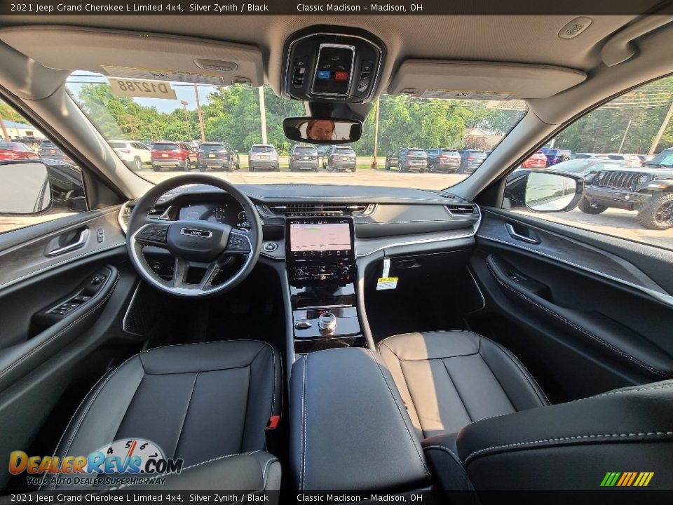 2021 Jeep Grand Cherokee L Limited 4x4 Silver Zynith / Black Photo #12