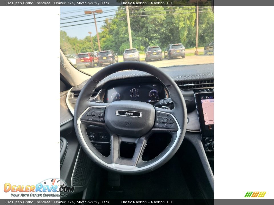 2021 Jeep Grand Cherokee L Limited 4x4 Silver Zynith / Black Photo #13