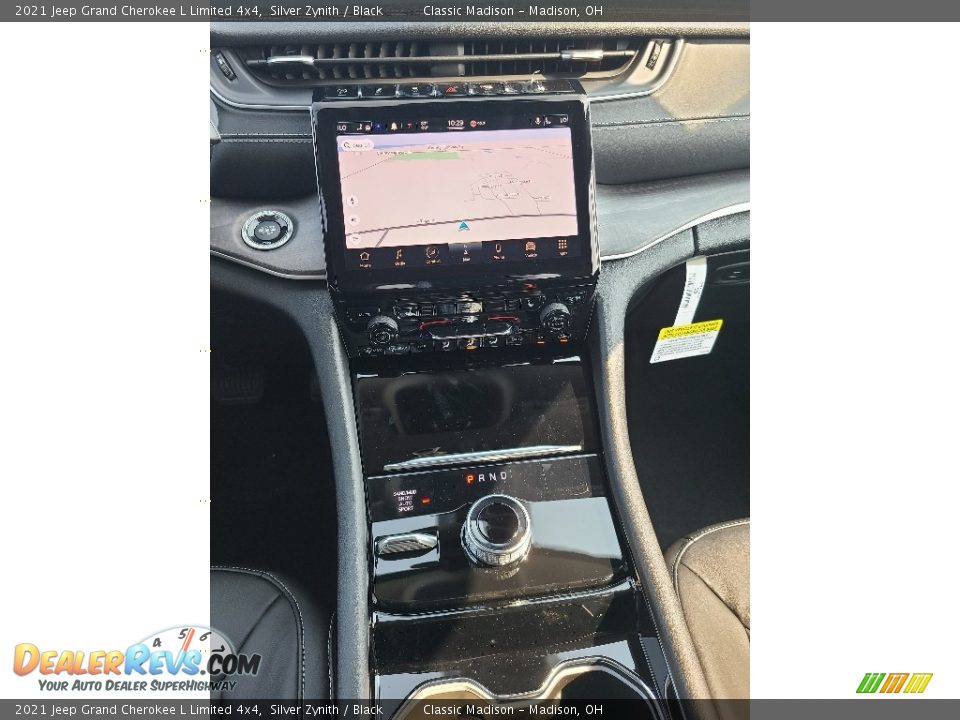 2021 Jeep Grand Cherokee L Limited 4x4 Silver Zynith / Black Photo #14