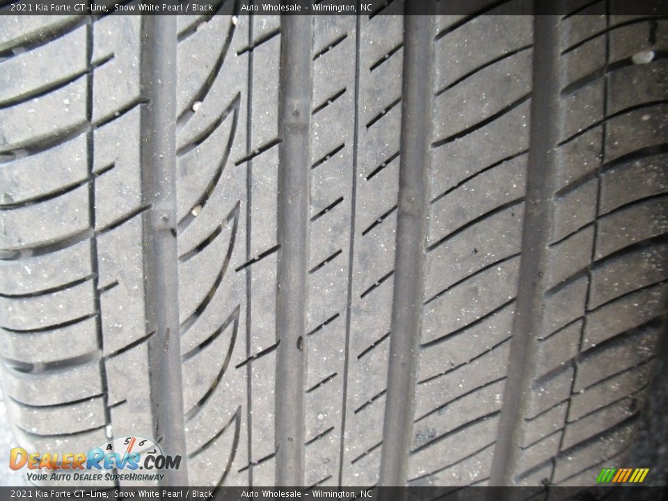 2021 Kia Forte GT-Line Snow White Pearl / Black Photo #9