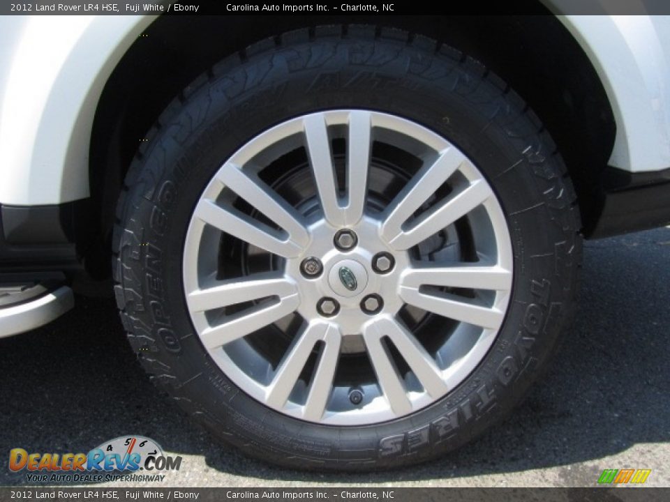 2012 Land Rover LR4 HSE Fuji White / Ebony Photo #26